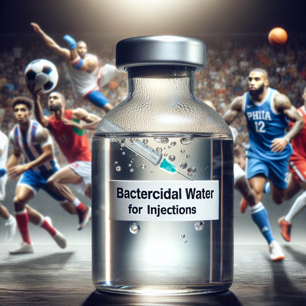 Acqua battericida per iniezioni: un nuovo approccio nella gestione delle lesioni sportive