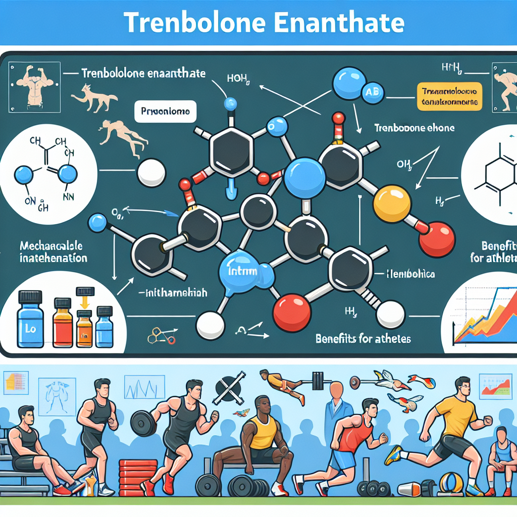 Trenbolone enantato: meccanismo d'azione e benefici per gli atleti