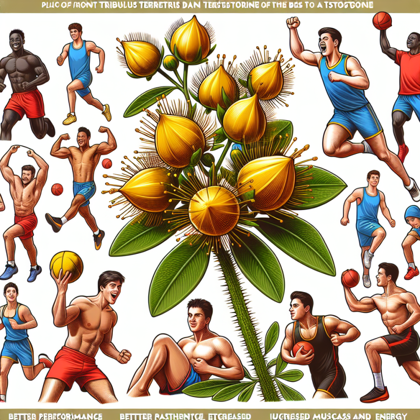 Tribulus Terrestris e la sua azione sul testosterone nel corpo degli sportivi