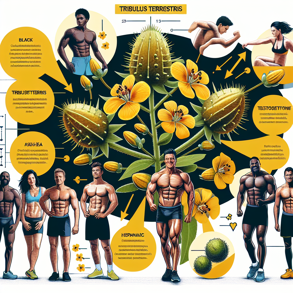 Tribulus Terrestris e la sua azione sul testosterone nel corpo degli sportivi