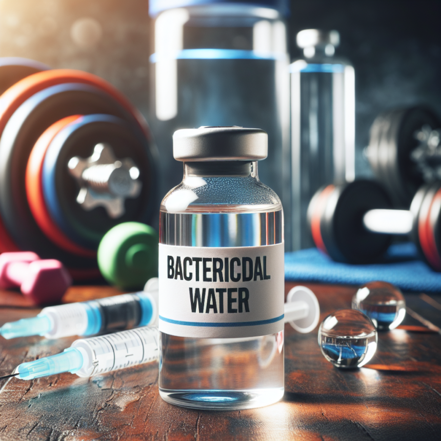 Acqua battericida per iniezioni: un integratore fondamentale nella farmacologia sportiva