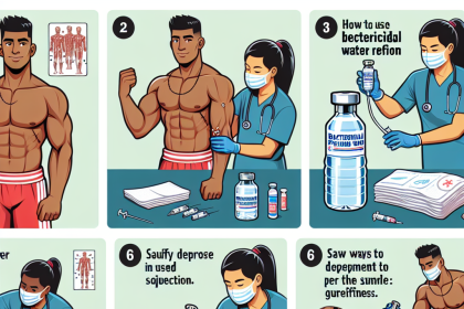 Come utilizzare correttamente l'acqua battericida per iniezioni nello sport